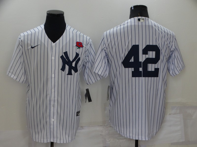 Men's New York Yankees #42 Mariano Rivera White Cool Base Stitched Baseball Jersey Men's New York Yankees #42 Mariano Rivera White Cool Base Stitched Baseball Jersey